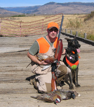 Ingaz and Mike hunting